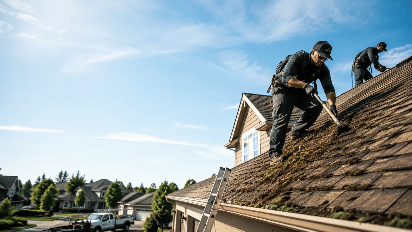 Roof Moss Removal in Daisetta, TX near me